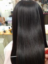 雨とランプ&nbsp;ストレートロングヘアー