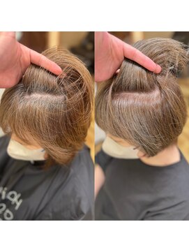 ピッカヘアーデザイン(PICKA hair-design) 白髪ぼかし