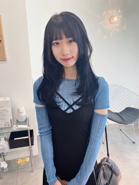 ギグスダブル 栄店(gigs double) ロングウルフレイヤーカット