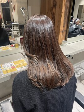 ニュートン(NEWTON) 【NEWTON×川島】髪質改善×キャメルグレージュ