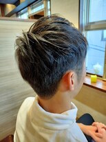 ヘアーメイク トレコローリ(hair make trecolori) 【trecoroli　津田沼】メンズ２ブロックショート