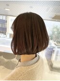 ふんわり質感×Aラインボブ