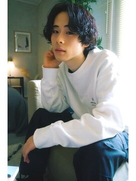 ガレージ バイ グリーン 原宿 表参道(Garage by green) ナチュラルウルフ×ニュアンスパーマ