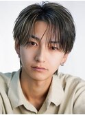 韓流ナチュラルセンターパートニュアンスコンマバング