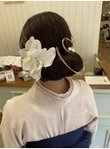 【大宮】卒業式ヘアアレンジ/シニヨン