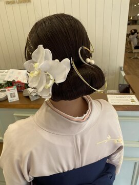 モリオフロムロンドン 大宮店(morio from London) 【大宮】卒業式ヘアアレンジ/シニヨン