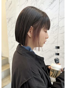 クリアーオブヘアー 一社店(clear OF HAIR) ミニボブ×インナーカラー