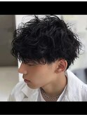 メンズパーマでイメージチェンジ