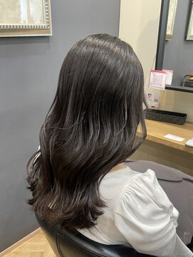 アルター(aL ter) 【ロング×グレージュ】前髪/こなれミディ/イメチェン/林愛華