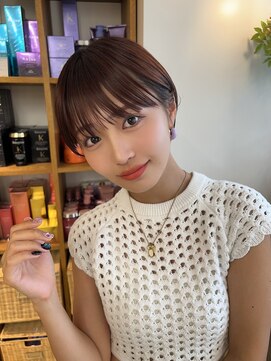 サンド クリア 横浜本店(sand clear) 秋カラーマッシュショート