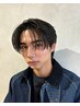 【メンズ限定】骨格補正カット+眉カット+ニュアンスパーマ　￥10500