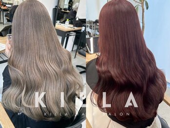 キラ アネックス 原宿/表参道(KILLA annex)の写真/流行の韓国ヘアや巻きやすいミディアムやロングヘアはカットが大事*[原宿/ダブルカラー/インナーカラー]