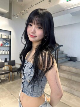 ゼスト ジグ(ZEST ZIGU) 前髪カット　レイヤー　ブルーブラック　吉祥寺【監物芽依】