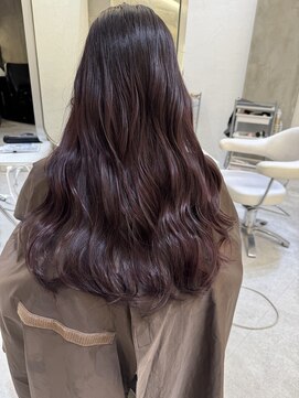 アナ ラーナ(Anna Lanna) ブリーチ無し×ラベンダーピンク＊森本ひろか＊