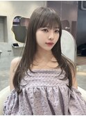 ハッシュカットザクザクレイヤー韓国フェイスレイヤー