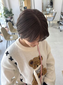 ミリ 奈良店(mm) グレージュ/透明感カラー/近鉄奈良/奈良/学割/髪質改善