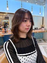 ロンドアベニール 北千住(Lond avenir)&nbsp;ブリーチなしチェリーブラウン髪質改善縮毛矯正酸性ストレート