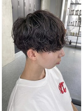 デュー 栄(DEW) 【DEW】波巻きツイストスパイラルパーマ/波巻き/マッシュ