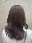 韓国風スタイル【グレージュカラー　透明感】
