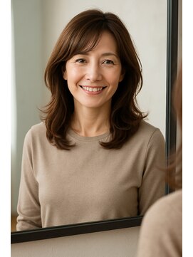 美染 丸山店(Bisen) 髪質改善/白髪ぼかし/白髪染め/オーガニックカラー/リタッチ