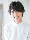 20代30代ダークアッシュニュアンスデザイン短髪ショートZ草加