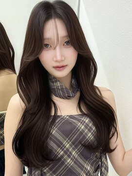 アイトーキョーエス 渋谷(AI TOKYO S) ブリーチなしダブルカラー秋カラーオリーブグレージュ透明感渋谷