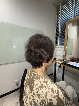 ログスラッシュ(LOG/) エアリーパーマショート♪