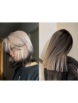 こだわりの【ブリーチ技術】でなりたい髪色を自在に再現★【ブリーチ/ハイライト/ダブルカラー】