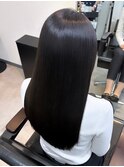 20代　髪質改善ストレート＋ケアカラー