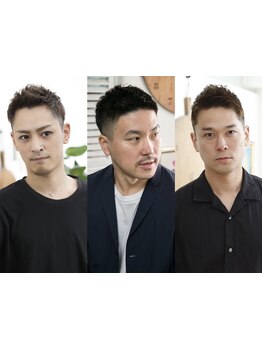 高級感あふれる店内◆経験豊富なスタイリストがON/OFFキマる扱いやすいスタイルを実現。[新宿駅/理容室]