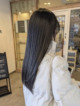カミケンアジト(kamiken.ajito) 美髪ロングうる艶縮毛矯正【カミケンアジト/福島】