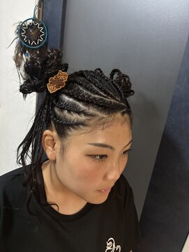 だんじり編み込み