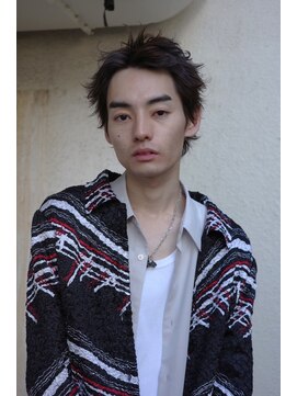 ブークル(boucle) スパイキーショートパーマ 刈り上げないベリーショート