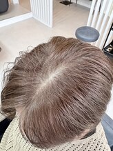 オーバー(OVER)&nbsp;白髪ぼかしハイライト