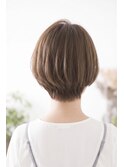 ハンサムショート/顔回りカット/ボーイッシュ／ショートヘア