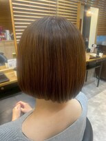 ヘアリゾート粋 トゥジュ 池袋東口店(tujuh)&nbsp;透明感ブラウン/レイヤーカット/ショートボブ