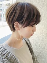 ローマー(ROAMER omotesando)&nbsp;ショートボブ切りっぱなしボブレイヤーカット前髪カット髪質改善