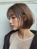 【平日限定】カット+髪質改善トリートメント ¥8800