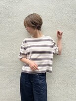 シア 北千住店(SHEER)&nbsp;【ケアブリーチ】オリーブベージュ×大人ショート/SHEER北千住店
