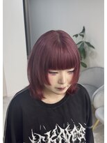 アンドティグルトウキョウ 池袋(&.TIGRE TOKYO)&nbsp;艶感チェリーピンク/姫カット