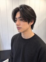 メンズココ 清澄白河店(MENS COCO)&nbsp;毛流れセンターパートビジネスマッシュ曲がる矯正