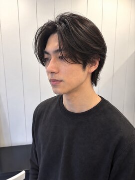 メンズココ 清澄白河店(MENS COCO) 毛流れセンターパートビジネスマッシュ曲がる矯正