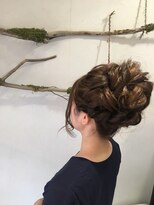 結婚式お呼ばれモコモコアップ