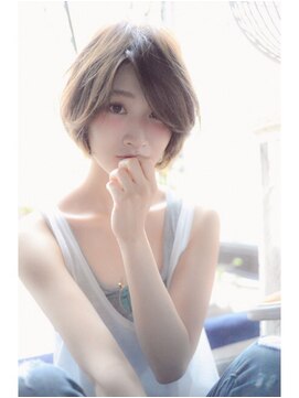 ラべリー 池袋(LOVELEY) ひし形ショートマッシュ  透明感