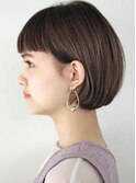 手入れ簡単　すっきり　丸み　ボブ　ミニボブ