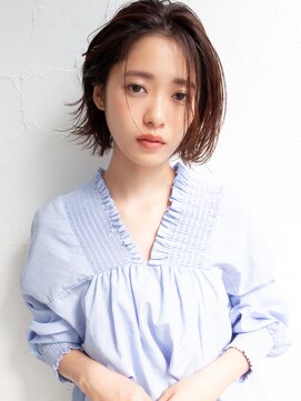 ラフィス ヘアーピュール 梅田茶屋町店(La fith hair pur) 【La fith】 ナチュラルボブスタイル