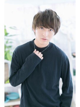 ミック ヘアアンドメイク アップ 駒込店(miq Hair&Make up) 重め暗髪束感ヘア★ナチュラルマッシュウルフ