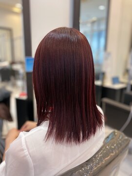 シック 浦和(CHIC) 髪質改善カラー×ローズピンクカラー♪