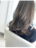 ☆ブリーチ無しのワンカラー☆オススメ♪シルバーグレージュ☆