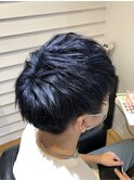 暗髪のオシャレ♪ブルーブラック